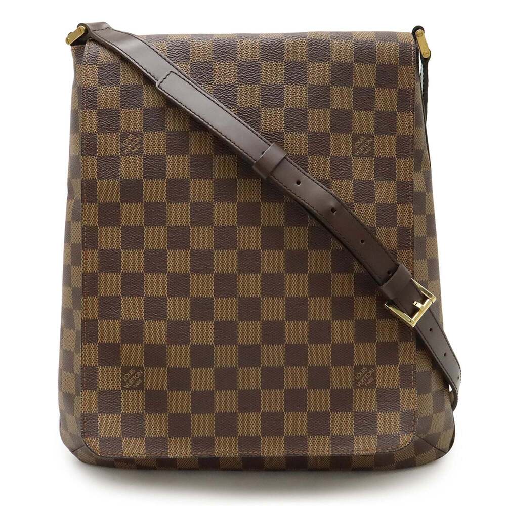 LOUIS VUITTON Authentic Brown Damier Shoulder Bag - Picture 2 of 8